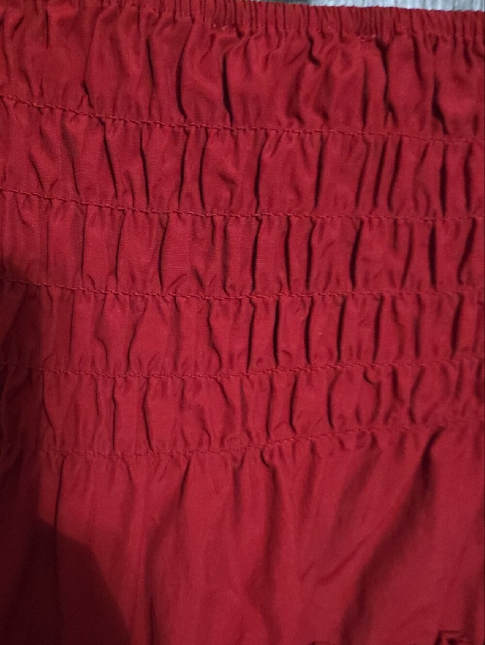 Anthropologie Red Maxi Skirt - Picture 7 of 8